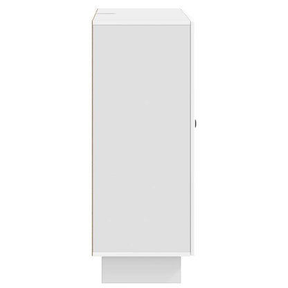 Serviesskap Høgglans hvit 66 x 34,5 x 90 cm Konstruert tre