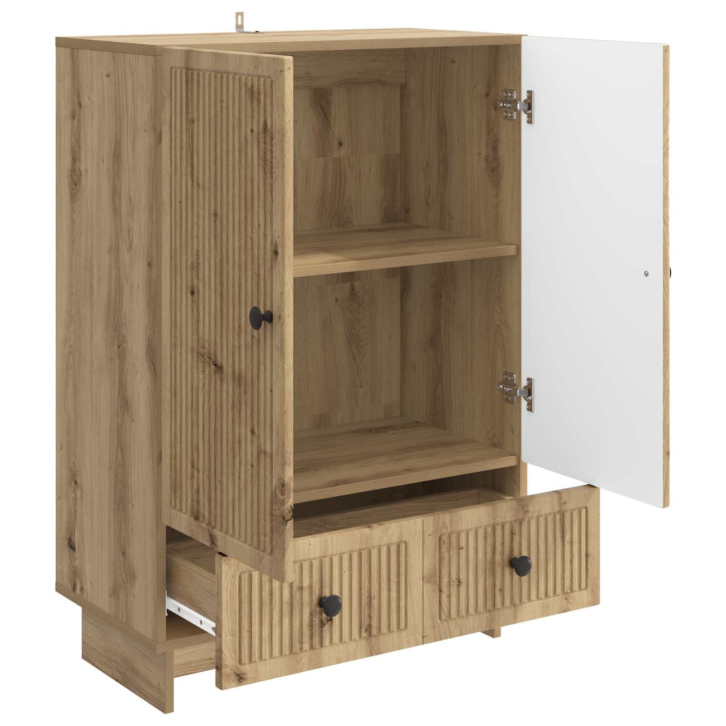 Serviesskap Artisan Eik 66 x 34,5 x 95 cm Konstruert tre