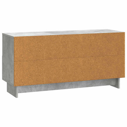 TV-Møbel Betonggrå TV-skap med skuff 102 x 34,5 x 50 cm
