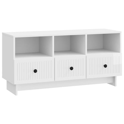 TV-Møbel Høgglans Hvit TV-skap 102 x 34,5 x 50 cm
