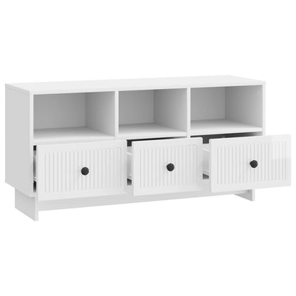 TV-Møbel Høgglans Hvit TV-skap 102 x 34,5 x 50 cm