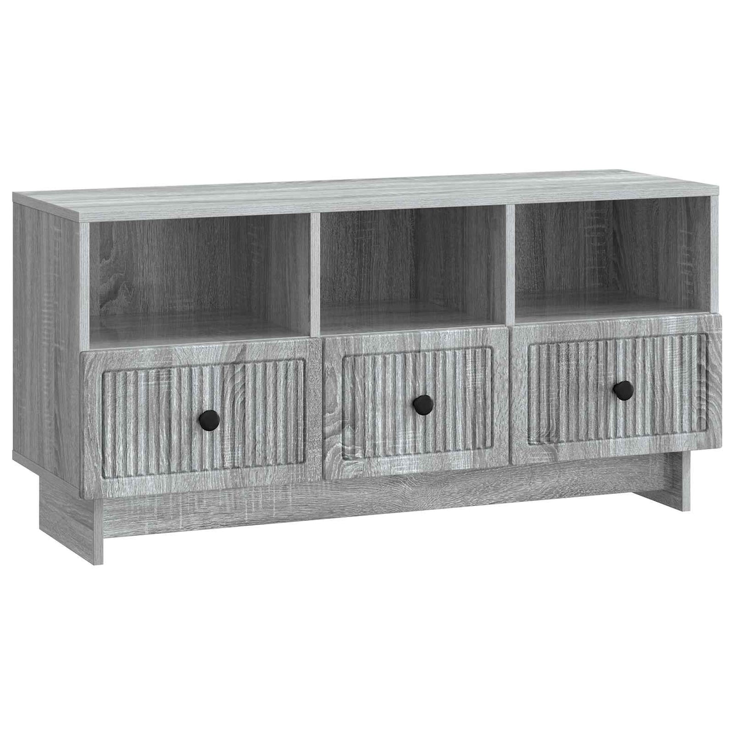 TV-Møbel Sonoma Grå TV-skap med skuff 102 x 34,5 x 50 cm
