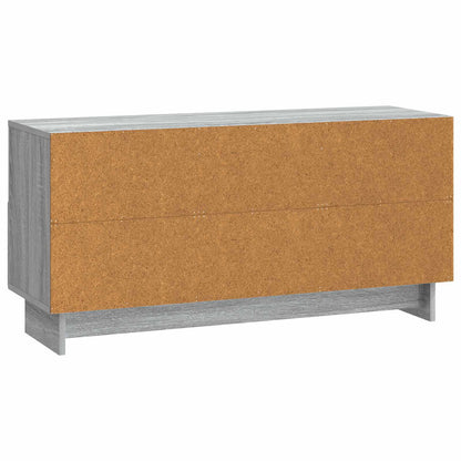 TV-Møbel Sonoma Grå TV-skap med skuff 102 x 34,5 x 50 cm