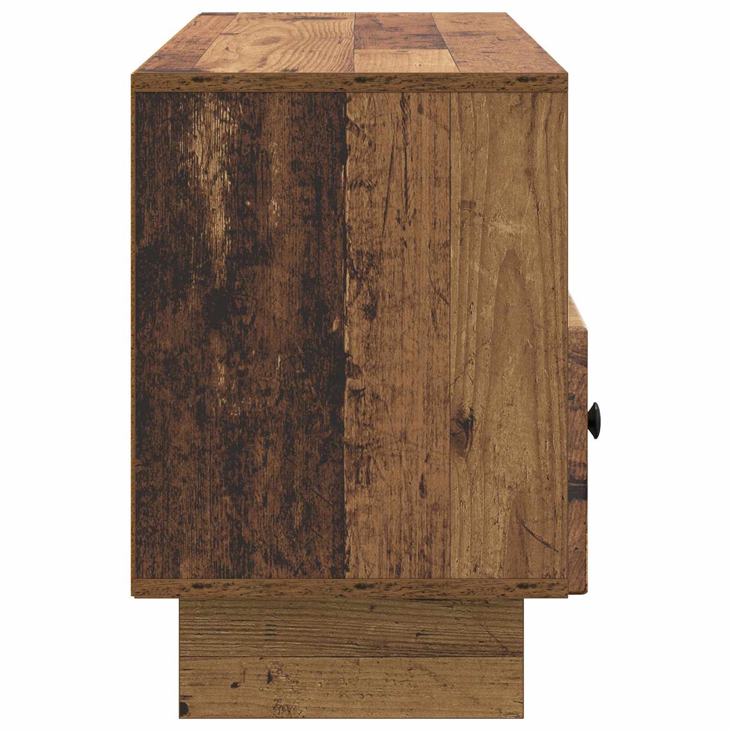 TV-Møbel Gammelt Tre TV-skap med skuff 102 x 34,5 x 50 cm