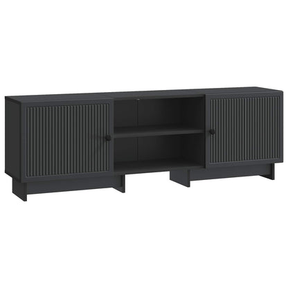 TV-skap Svart 150 x 31 x 50 cm Konstruert tre