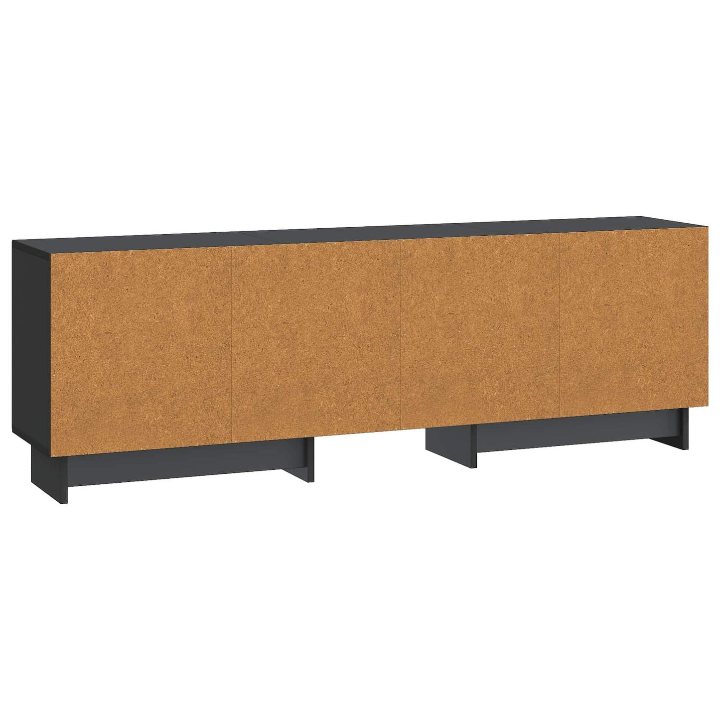 TV-skap Svart 150 x 31 x 50 cm Konstruert tre