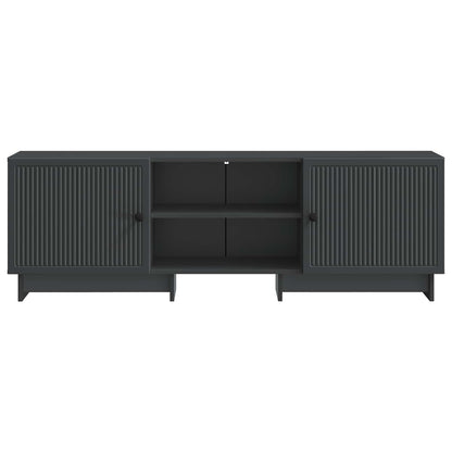 TV-skap Svart 150 x 31 x 50 cm Konstruert tre