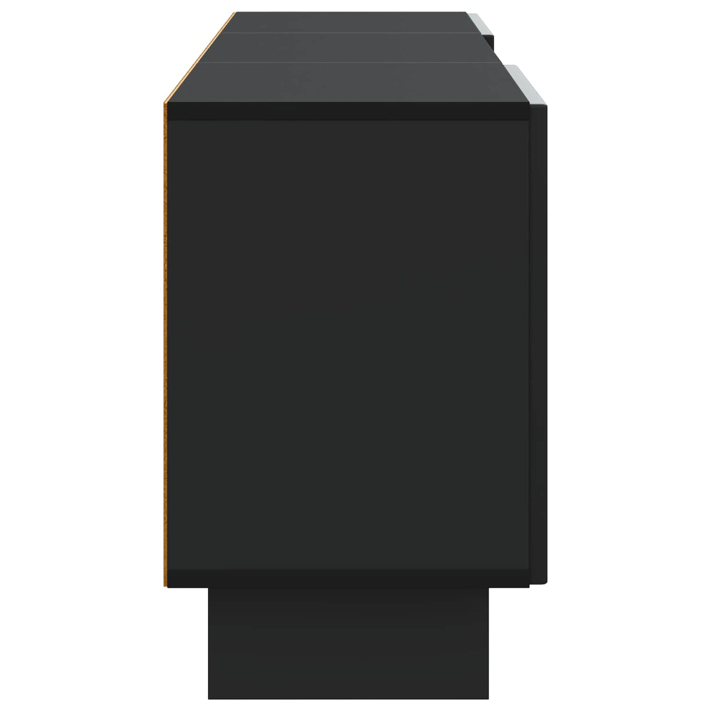 TV-skap Svart 150 x 31 x 50 cm Konstruert tre