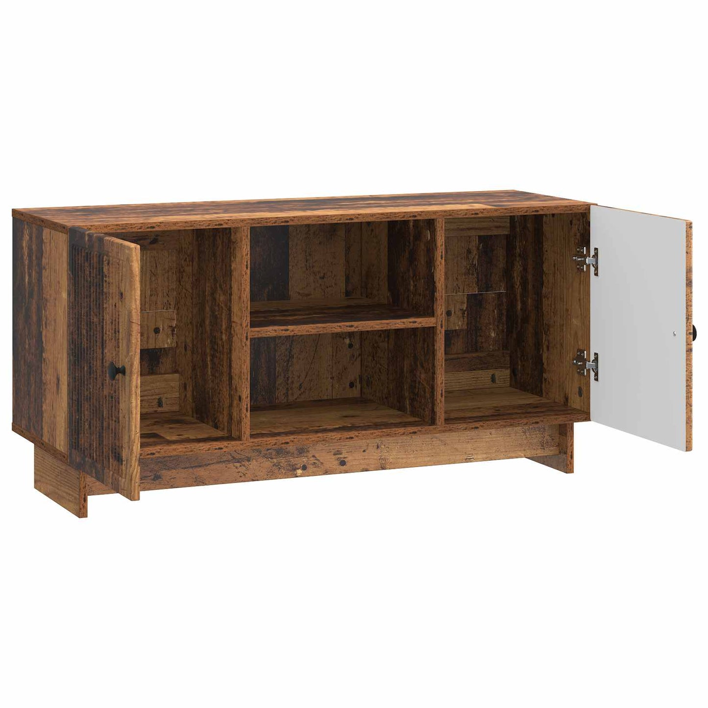 TV-skap Gammelt tre 102 x 34,5 x 50 cm Konstruert tre