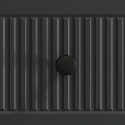TV-skap med skuff Svart 147 x 34,5 x 30 cm Konstruert tre