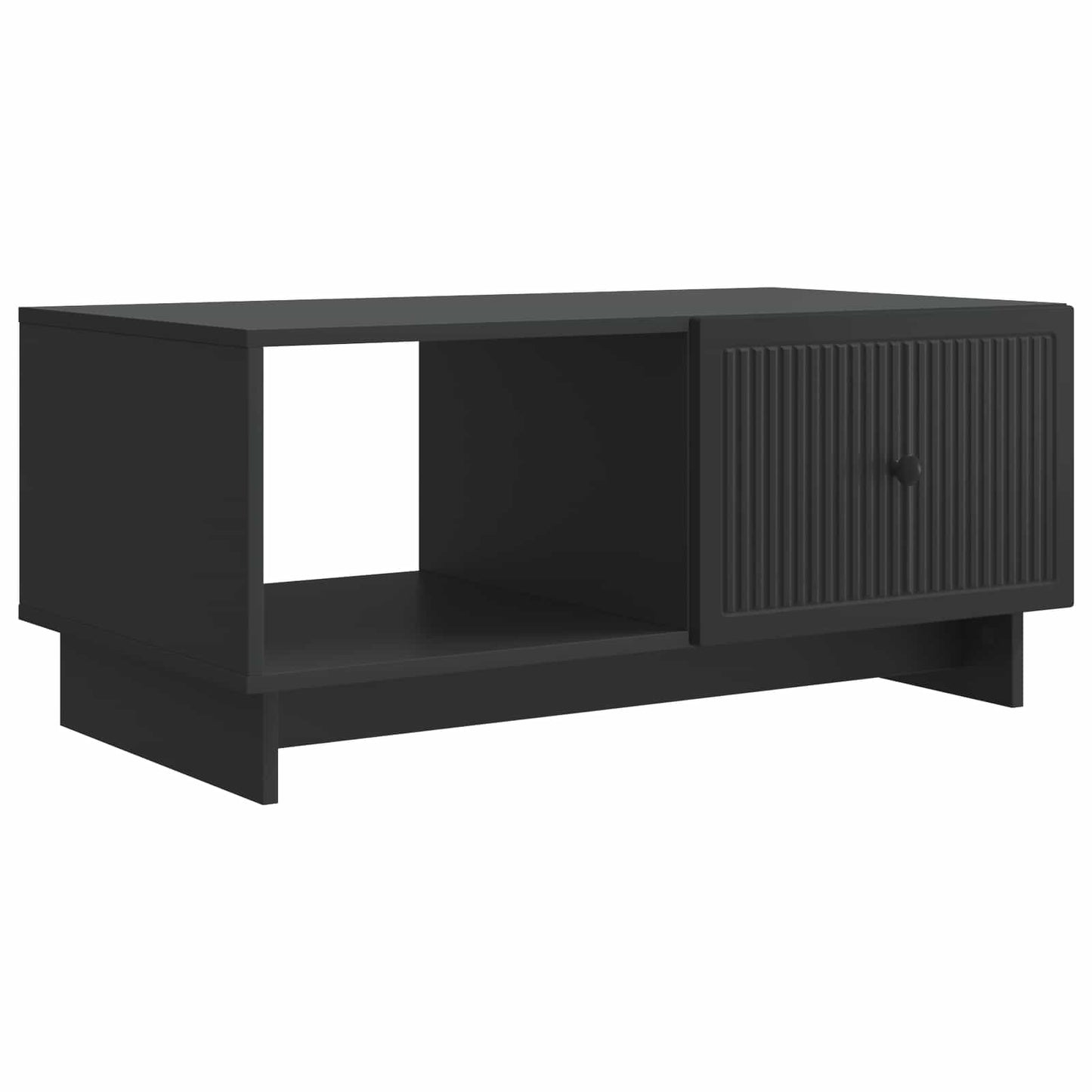 Kaffebord Svart 90 x 50 x 40 cm Konstruert tre