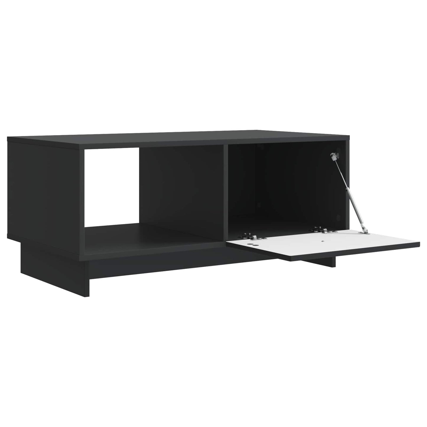 Kaffebord Svart 90 x 50 x 40 cm Konstruert tre