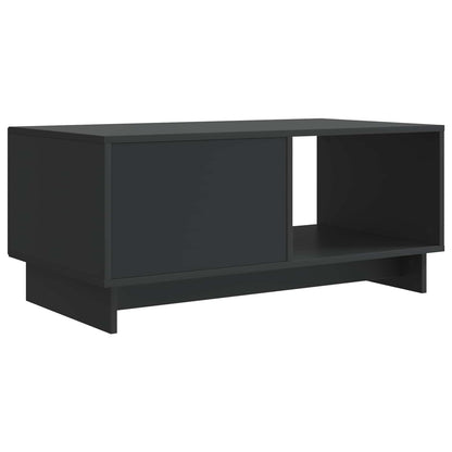 Kaffebord Svart 90 x 50 x 40 cm Konstruert tre