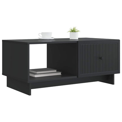 Kaffebord Svart 90 x 50 x 40 cm Konstruert tre