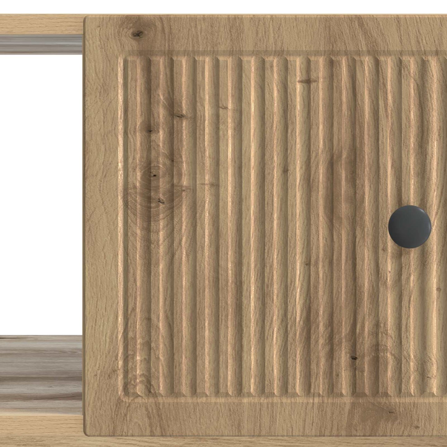 Kaffebord Artisan eik 90 x 50 x 40 cm Konstruert tre