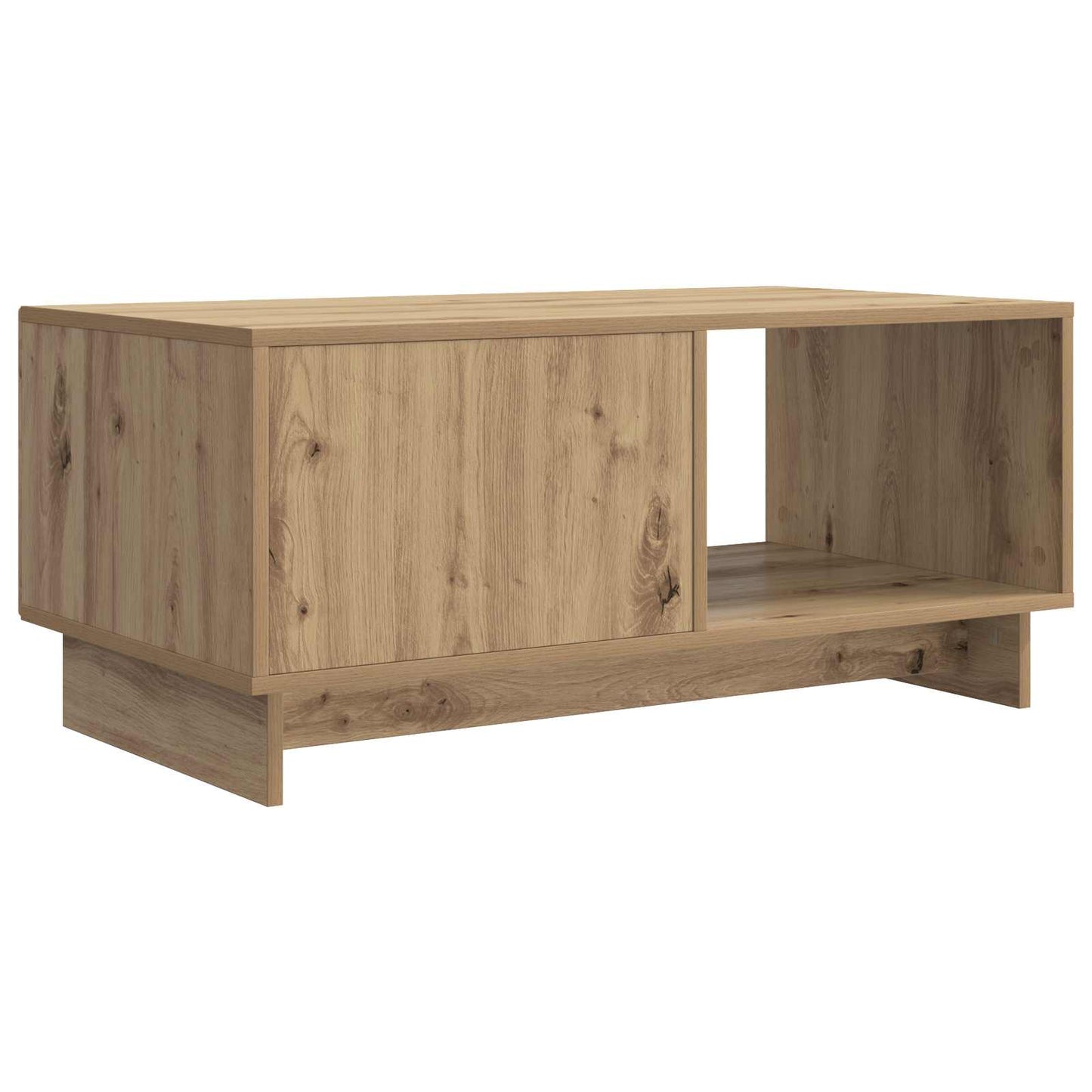 Kaffebord Artisan eik 90 x 50 x 40 cm Konstruert tre