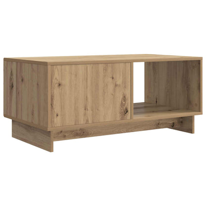 Kaffebord Artisan eik 90 x 50 x 40 cm Konstruert tre