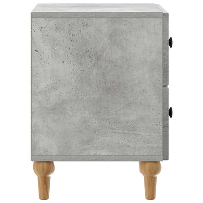Nattbordskap Betonggrå 43 x 34,5 x 48 cm Konstruert tre
