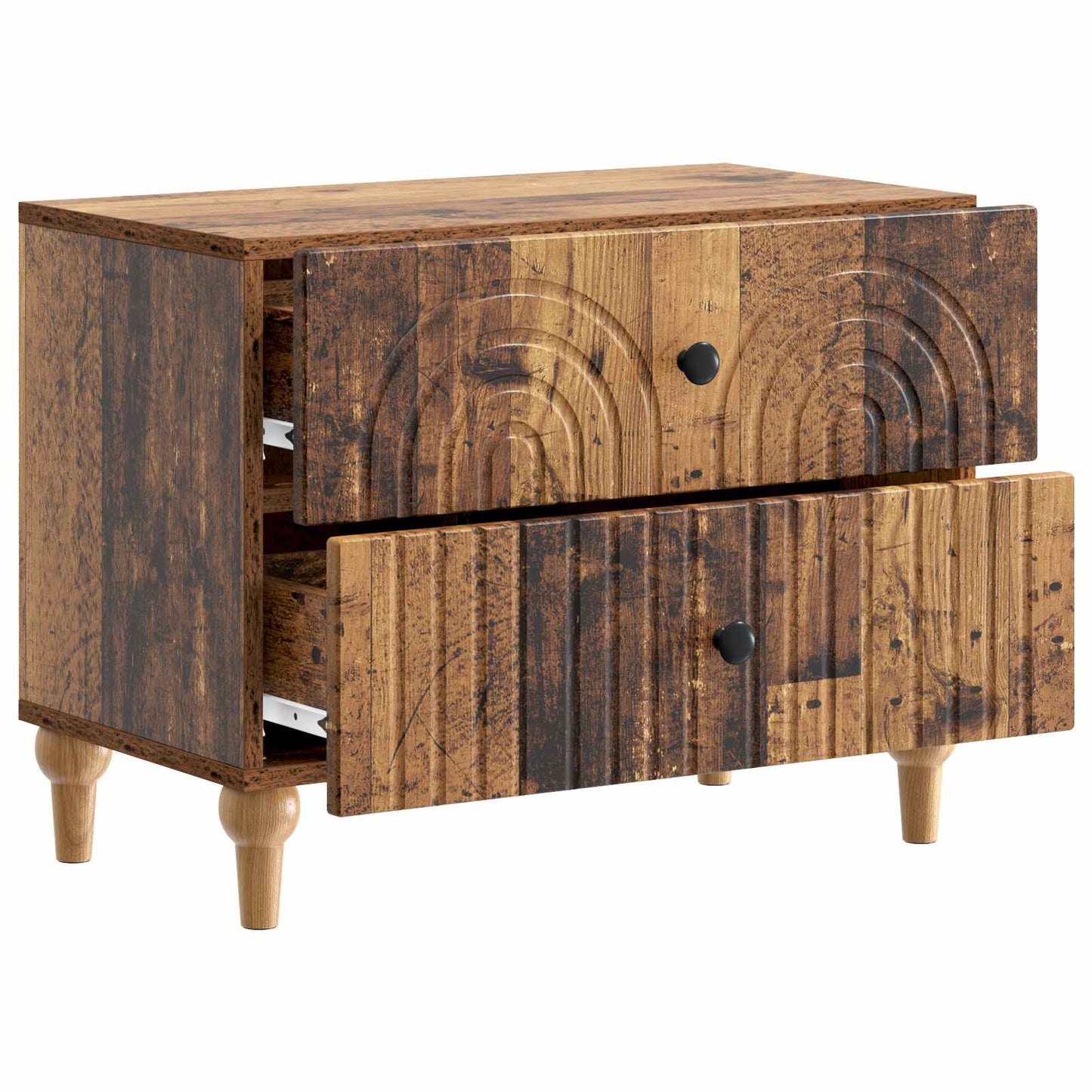 Nattbordskap Gammelt tre 62 x 34,5 x 48 cm Konstruert tre