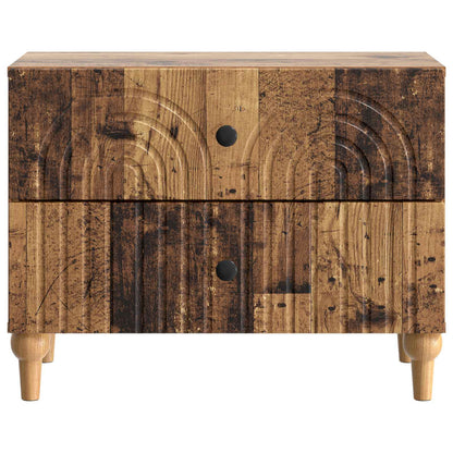 Nattbordskap Gammelt tre 62 x 34,5 x 48 cm Konstruert tre