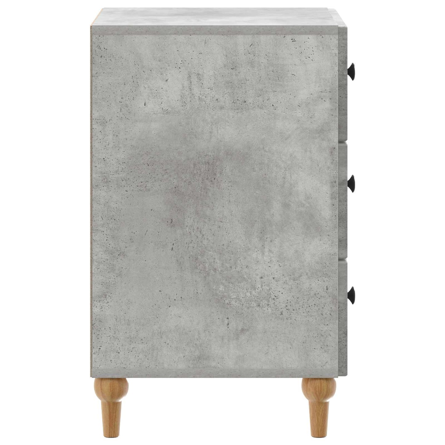 Nattbordskap Betonggrå 43x 41 x 66,5 cm Konstruert tre
