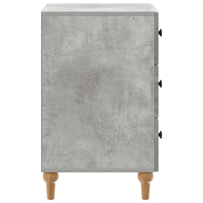 Nattbordskap Betonggrå 43x 41 x 66,5 cm Konstruert tre