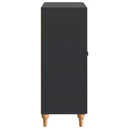 Serviesskap Svart 66 x 34,5 x 90 cm Konstruert tre