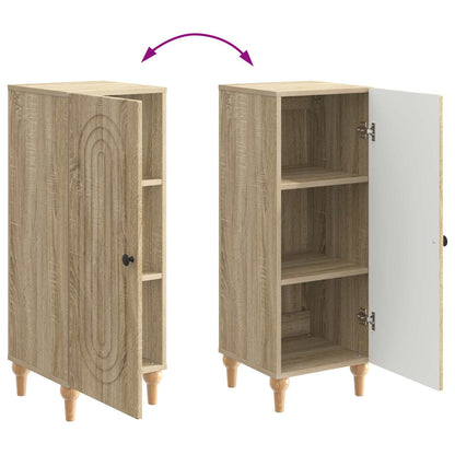 Serviesskap Sonoma eik 33 x 34,5 x 90 cm Konstruert tre