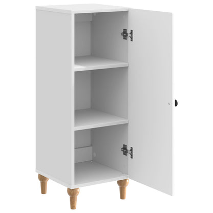 Serviesskap Høgglans hvit 33 x 34,5 x 90 cm Konstruert tre