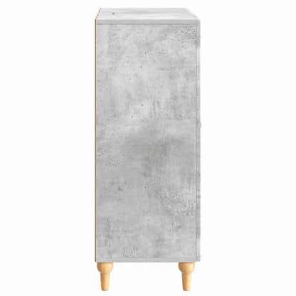 Serviesskap Betonggrå 66 x 34,5 x 90 cm Konstruert tre