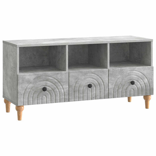 TV-Møbel Betonggrå TV-skap 102 x 34,5 x 50 cm