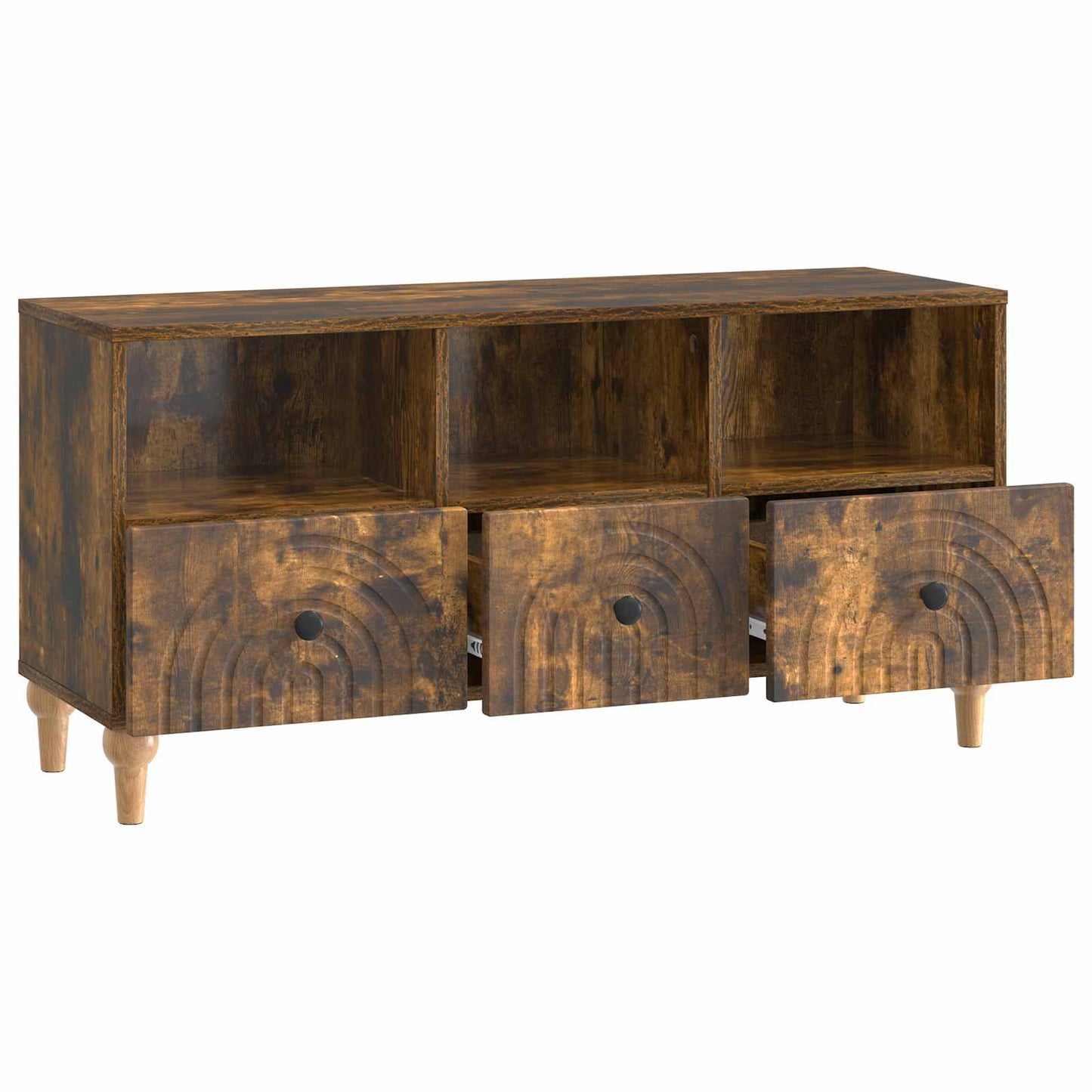 TV-Møbel Røkt Eik TV-skap 102 x 34,5 x 50 cm