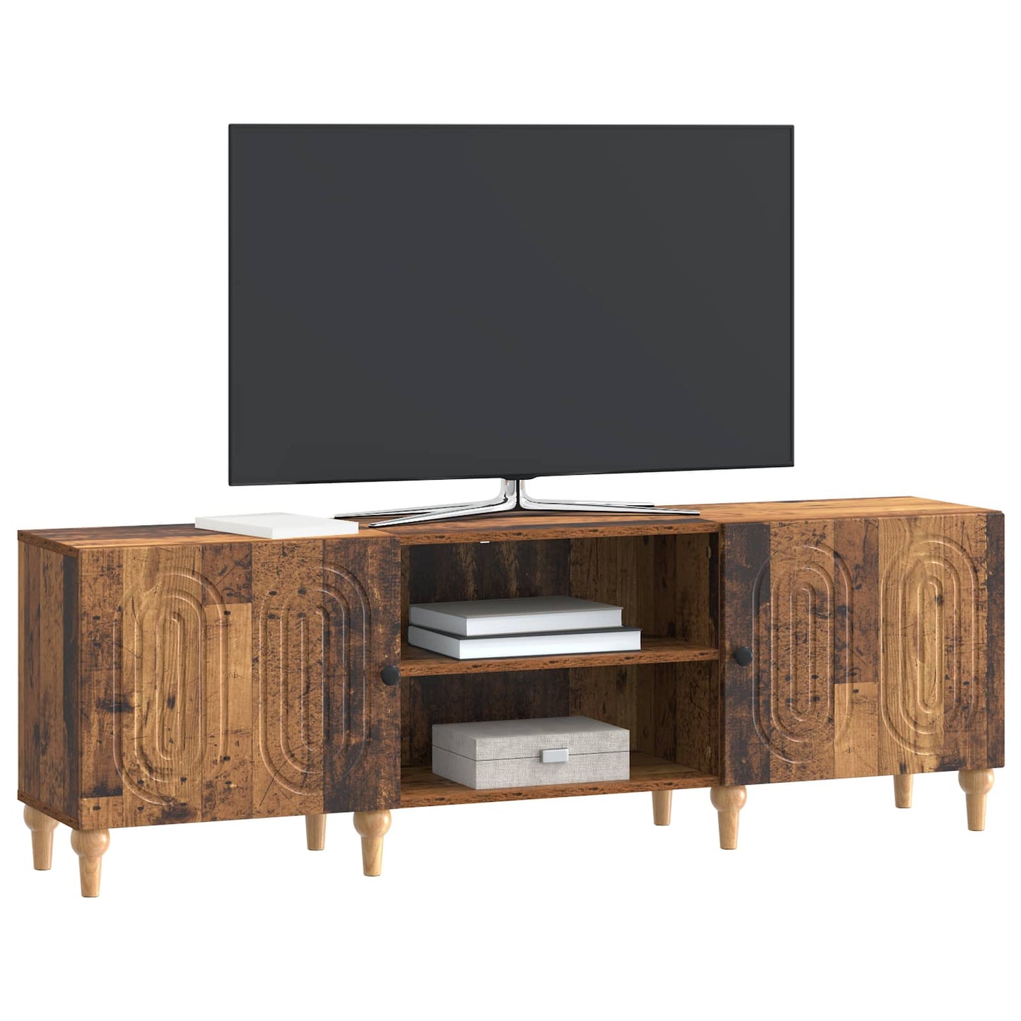 TV-skap Gammelt tre 150 x 31 x 50 cm Konstruert tre