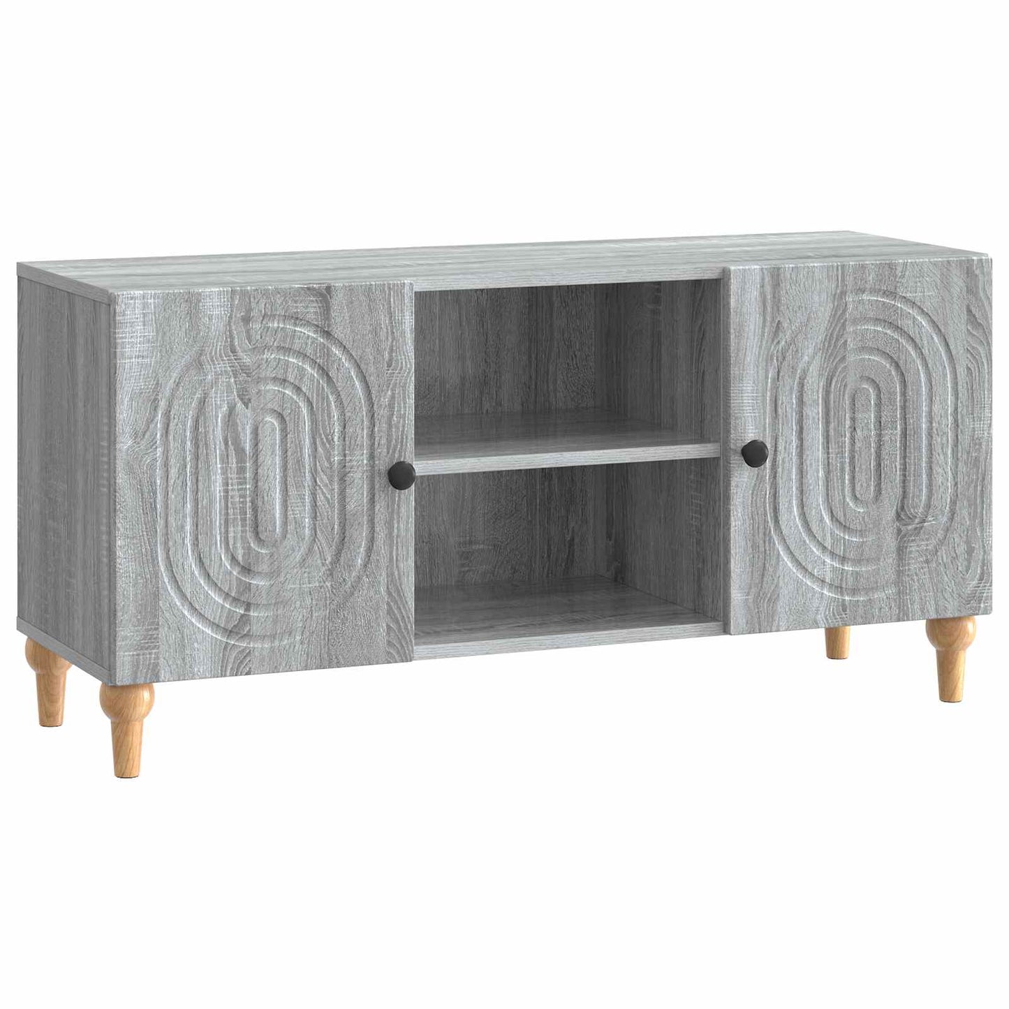 TV-skap Grå sonoma 102 x 34,5 x 50 cm Konstruert tre