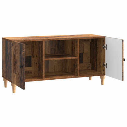 TV-skap Gammelt tre 102 x 34,5 x 50 cm Konstruert tre