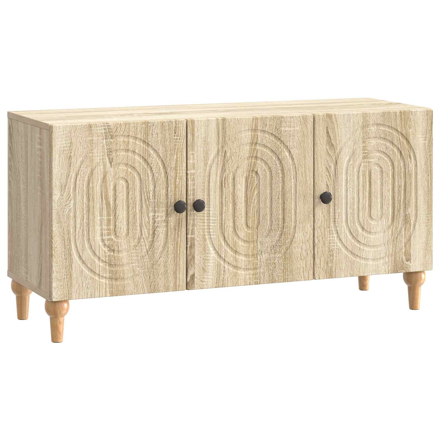 TV-skap Sonoma eik 99 x 34,5 x 50 cm Konstruert tre