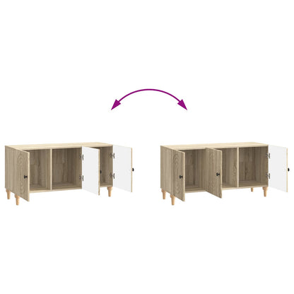 TV-skap Sonoma eik 99 x 34,5 x 50 cm Konstruert tre