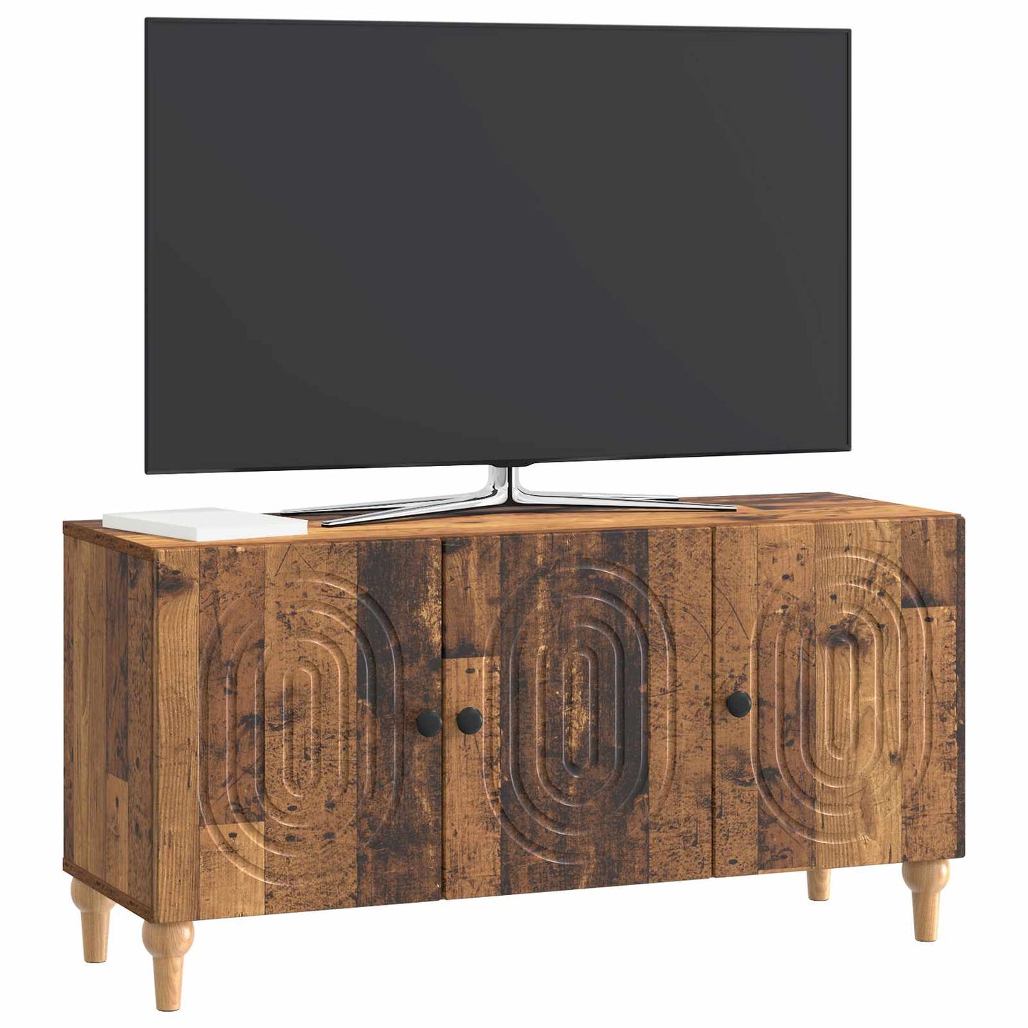TV-skap Gammelt tre 99 x 34,5 x 50 cm Konstruert tre