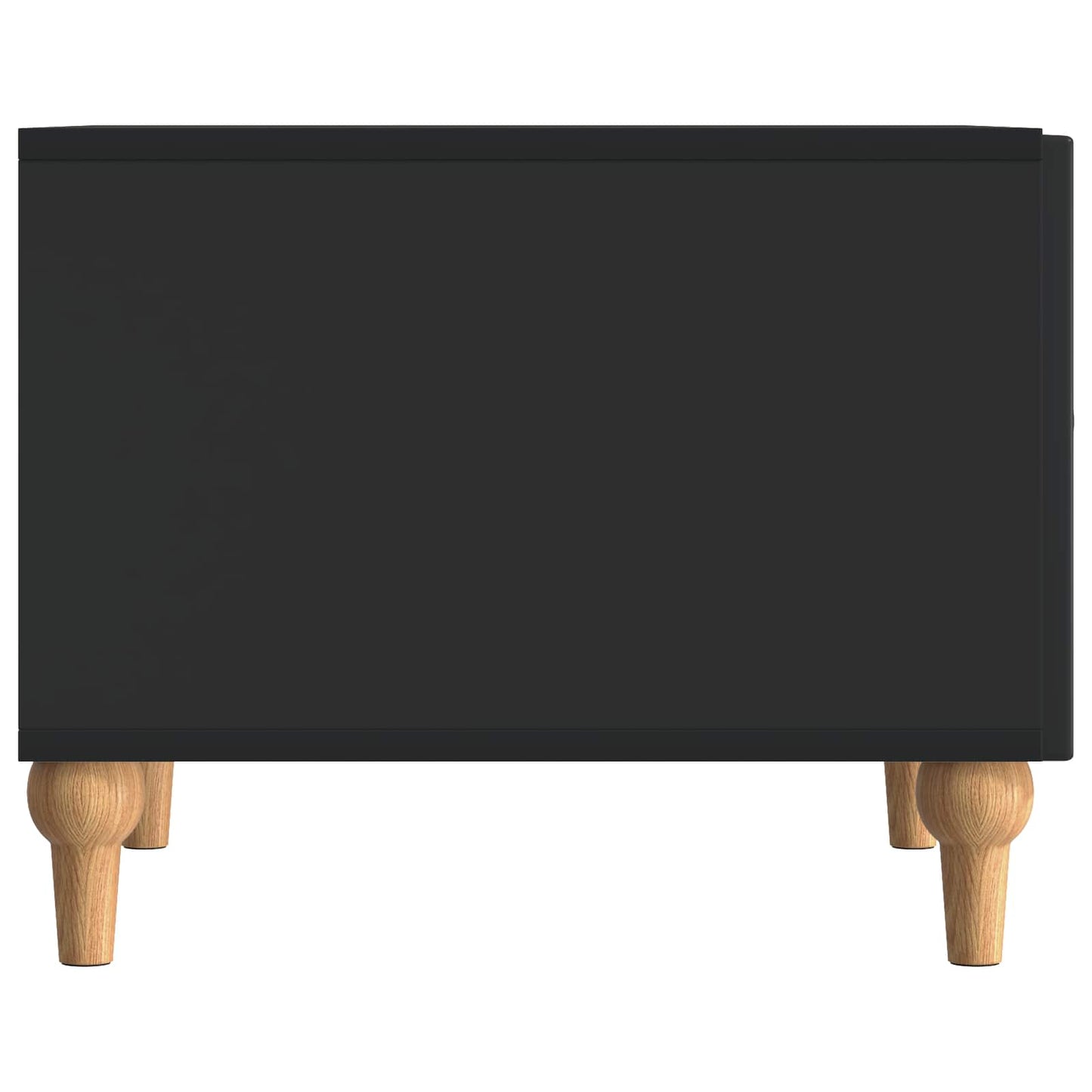 Kaffebord med skuff Svart 49 x 50 x 40 cm Konstruert tre