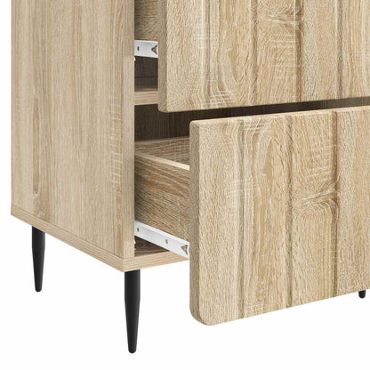 Nattbordskap Sonoma eik 43 x 34,5 x 49,5 cm Konstruert tre