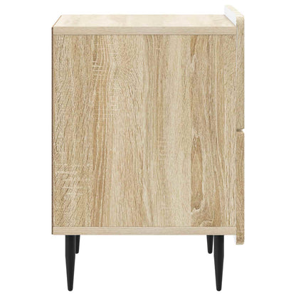 Nattbordskap Sonoma eik 43 x 34,5 x 49,5 cm Konstruert tre