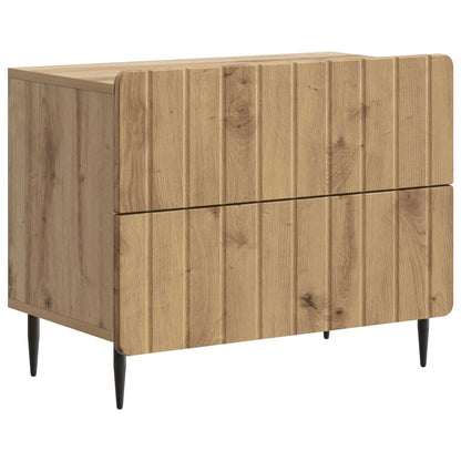 Nattbordskap Artisan eik 62 x 34,5 x 49,5 cm Konstruert tre