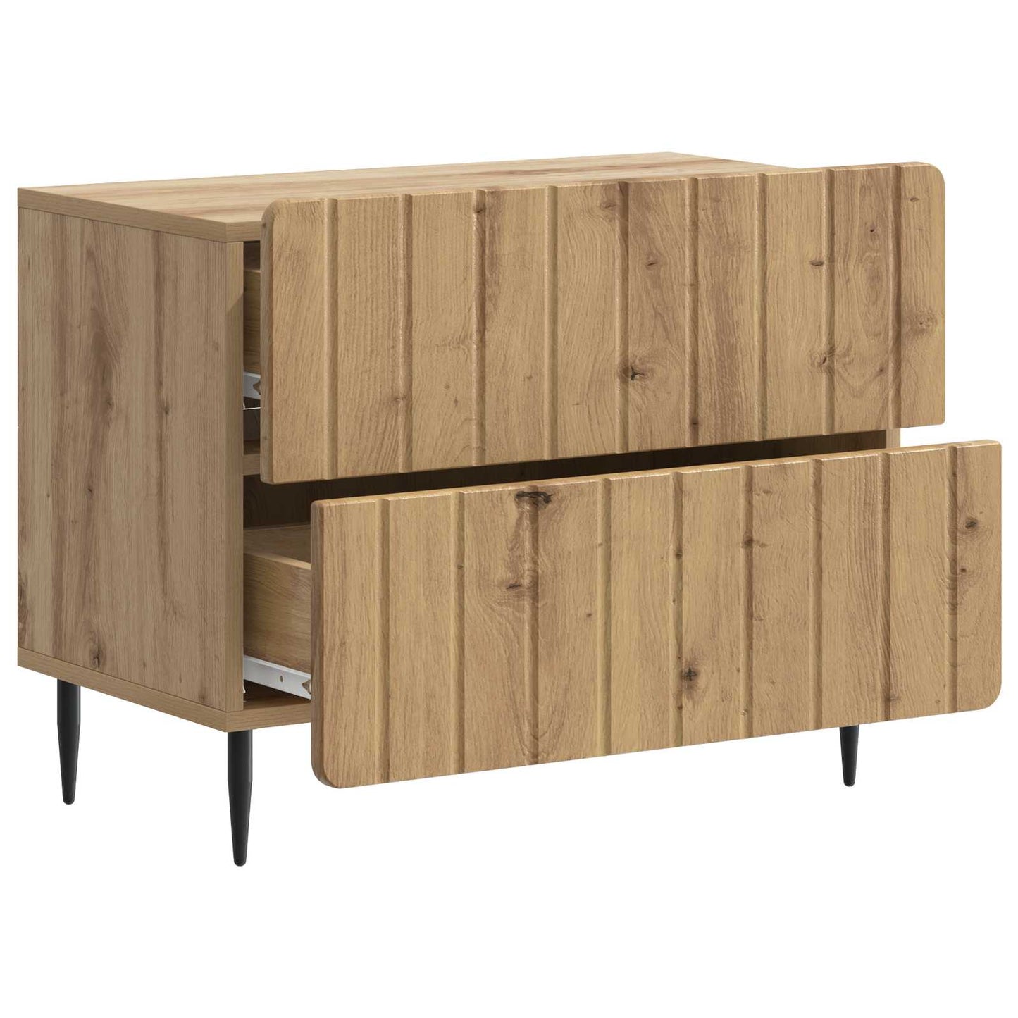 Nattbordskap Artisan eik 62 x 34,5 x 49,5 cm Konstruert tre