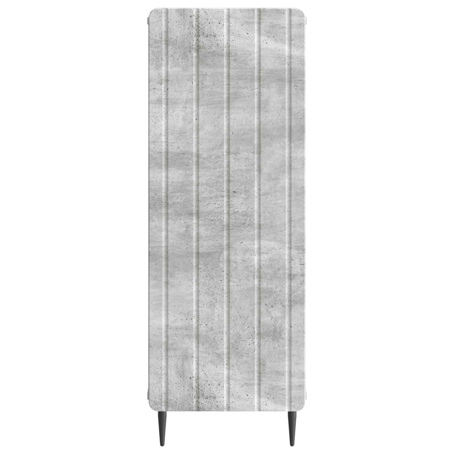 Serviesskap Betonggrå 34,5 x 33 x 92 cm Konstruert tre