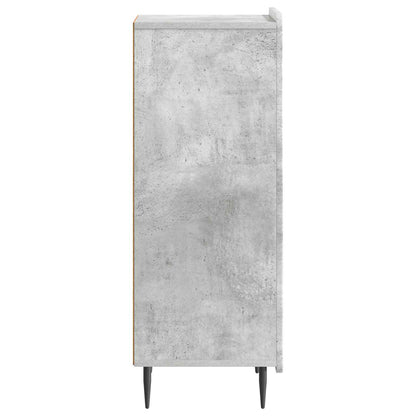 Serviesskap Betonggrå 34,5 x 33 x 92 cm Konstruert tre