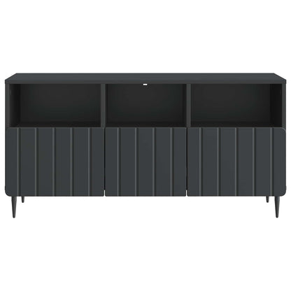 TV-skap med skuff Svart 102 x 34,5 x 50 cm Konstruert tre