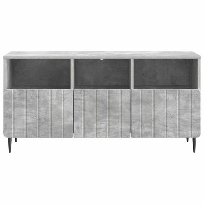 TV-skap med skuff Betonggrå 102 x 34,5 x 50 cm Konstruert tre