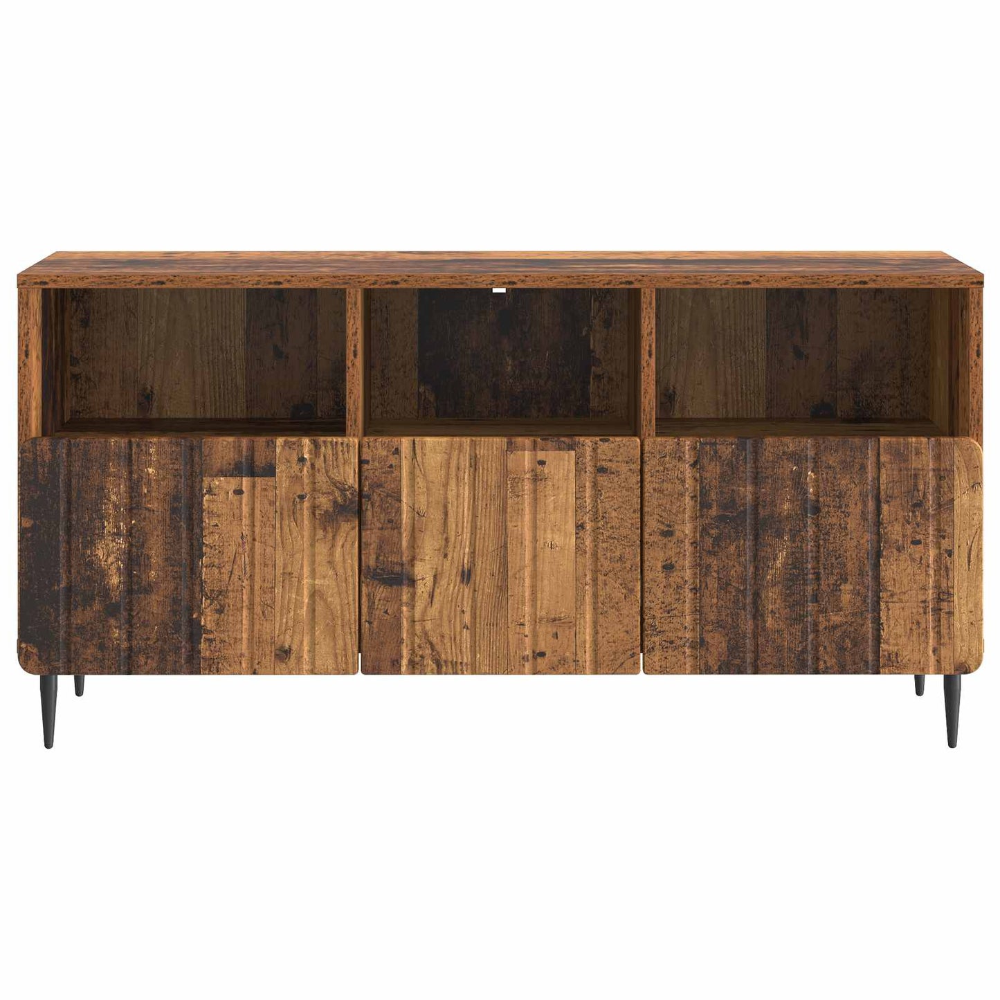 TV-skap med skuff Gammelt tre 102 x 34,5 x 50 cm Konstruert tre