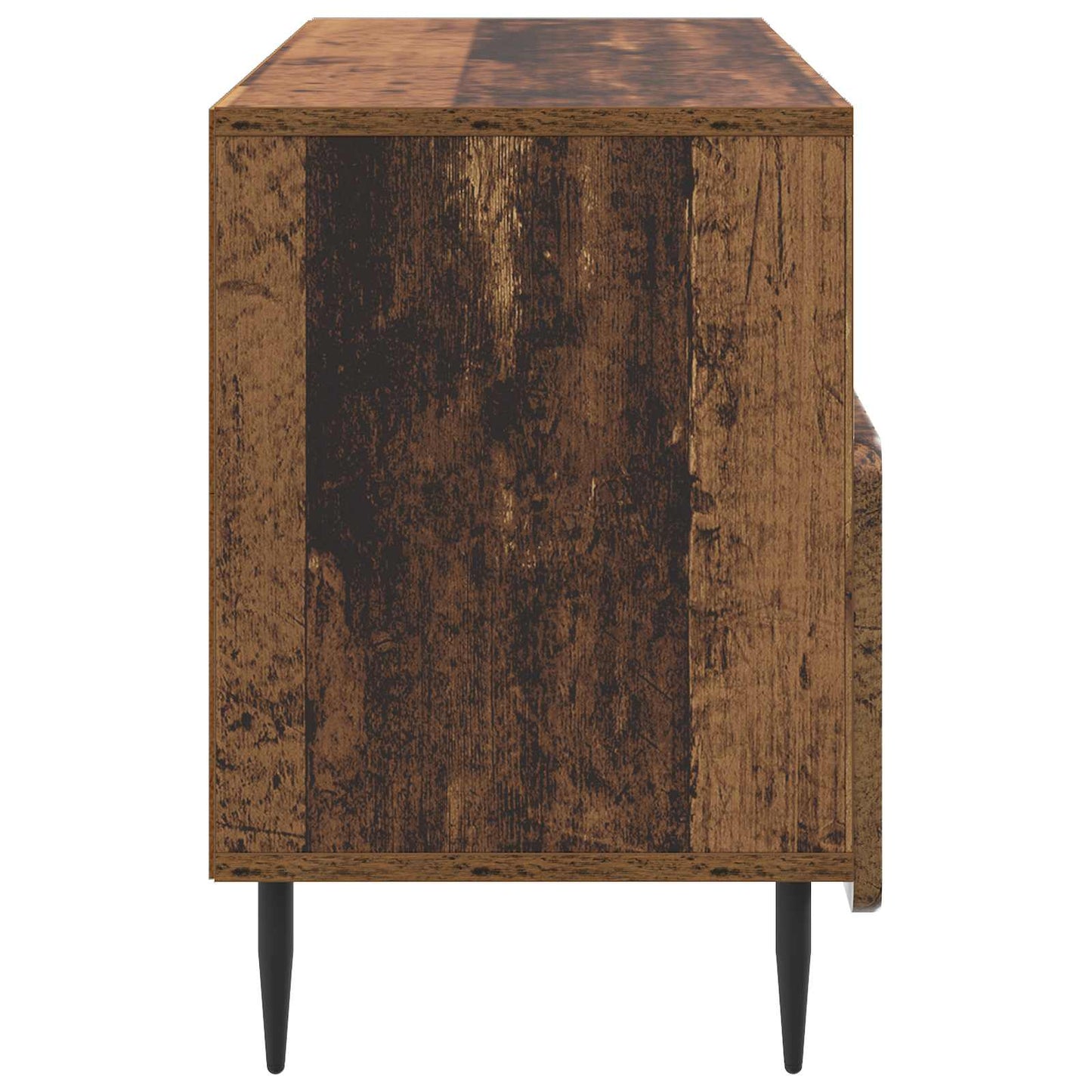 TV-skap med skuff Gammelt tre 102 x 34,5 x 50 cm Konstruert tre