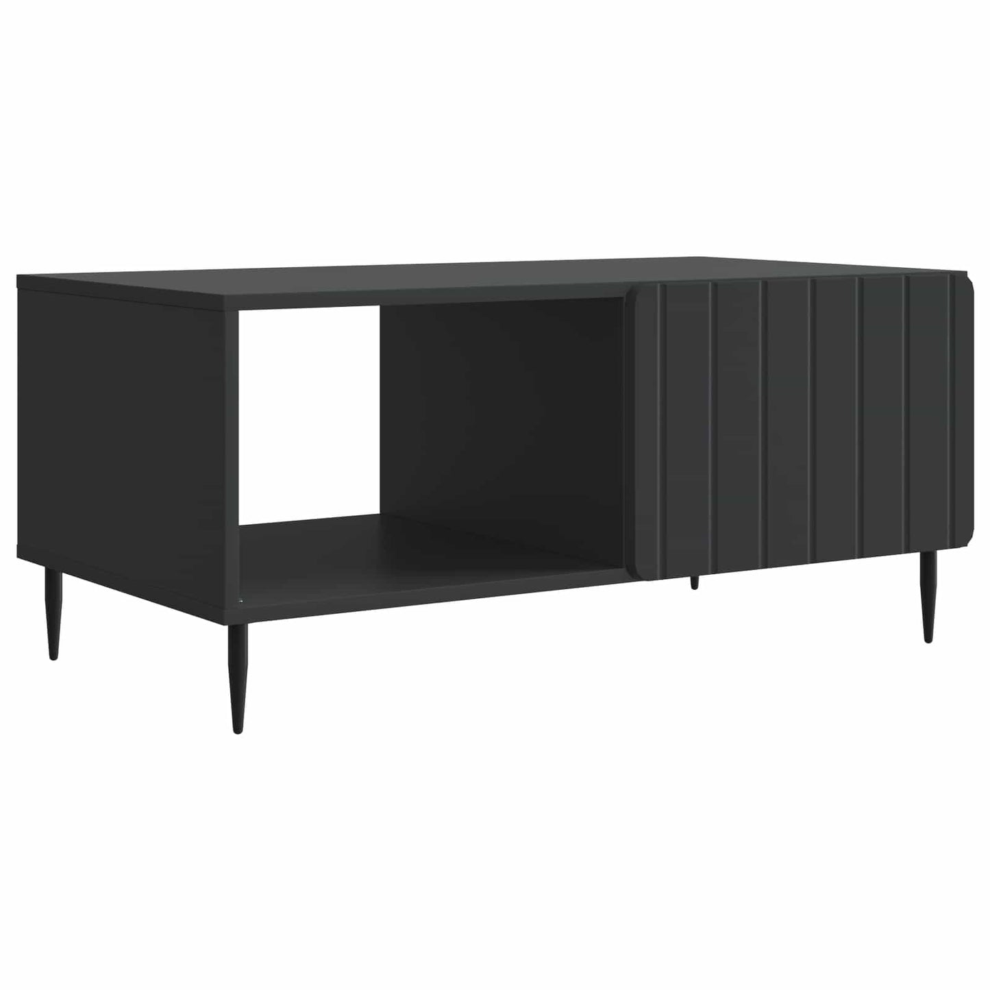 Kaffebord Svart 90 x 50 x 40 cm Konstruert tre